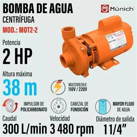 Bomba Centrífuga Munich 2 HP - Image 4
